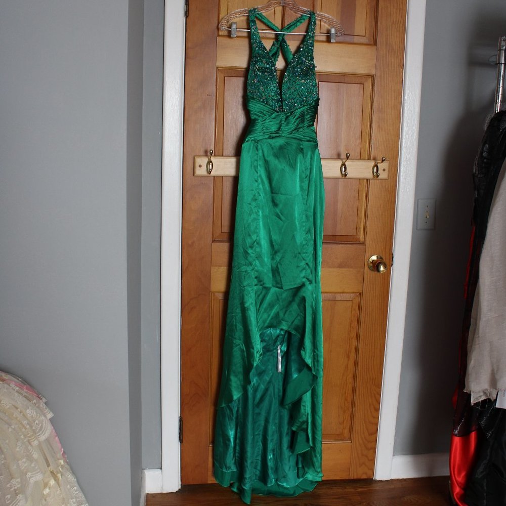 Tiffany Designs Beaded Formal Gown